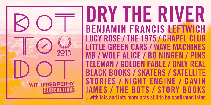 Dot To Dot festival 2013 banner